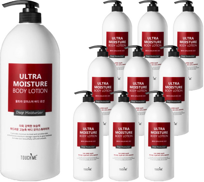 터치미 울트라 모이스처 바디로션, 1.5L, 10개