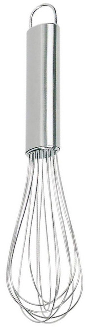 KAI 貝印 House 打蛋器 18-8不鏽鋼材質 尺寸: 27.3*6.3*6.3, 銀色, 1支