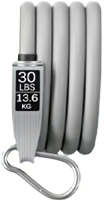 MICHAEL FITNESS 麥克健身 多功能馬卡龍彈力繩 100磅調節, 1個, 灰色