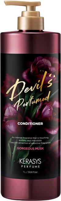 케라시스 데빌스 퍼퓸 린스 고저스 머스크, 1L, 1개 - 쿠팡