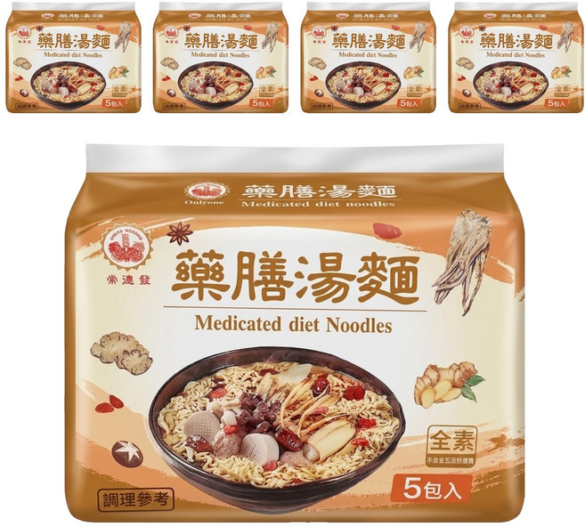崇德發 藥膳湯麵, 25包