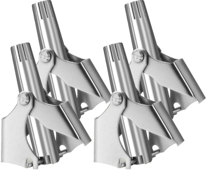 이터널스 남성용 트리머 코털 제거기, 무광 실버, 4개