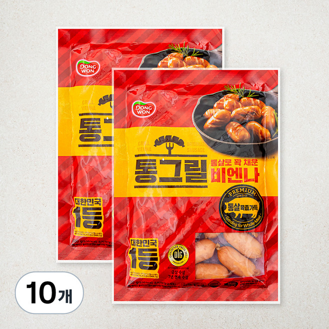 동원 통그릴비엔나, 300g, 10개