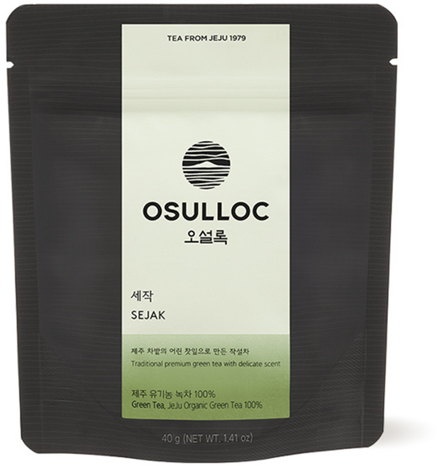 오설록 세작 녹차, 40g, 1개입, 1개