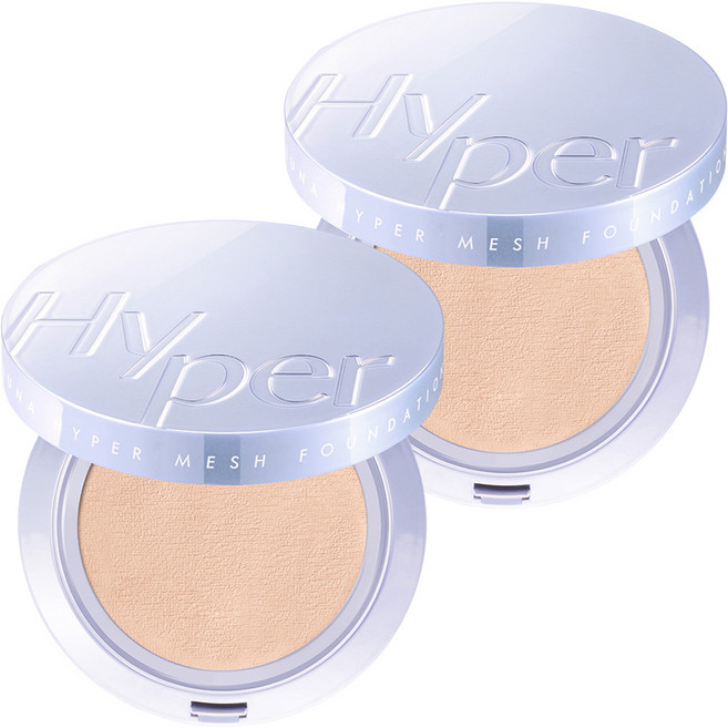 LunA Hyper Mesh氣墊粉餅 13g, 2個, 1.5 Petal