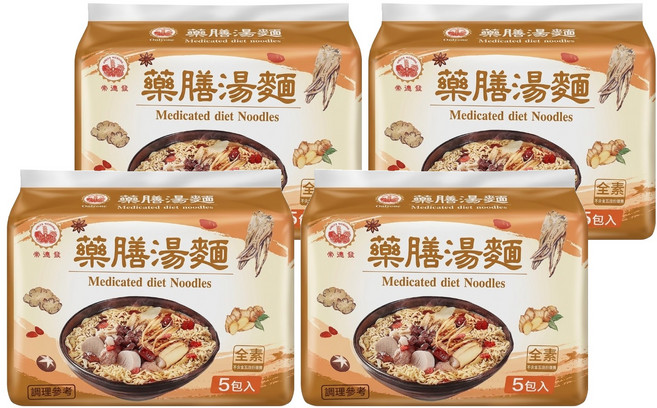 崇德發 藥膳湯麵, 20包