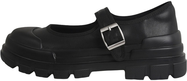 SHOOPEN 女款厚底扣環瑪莉珍運動鞋 HPWPDFF912