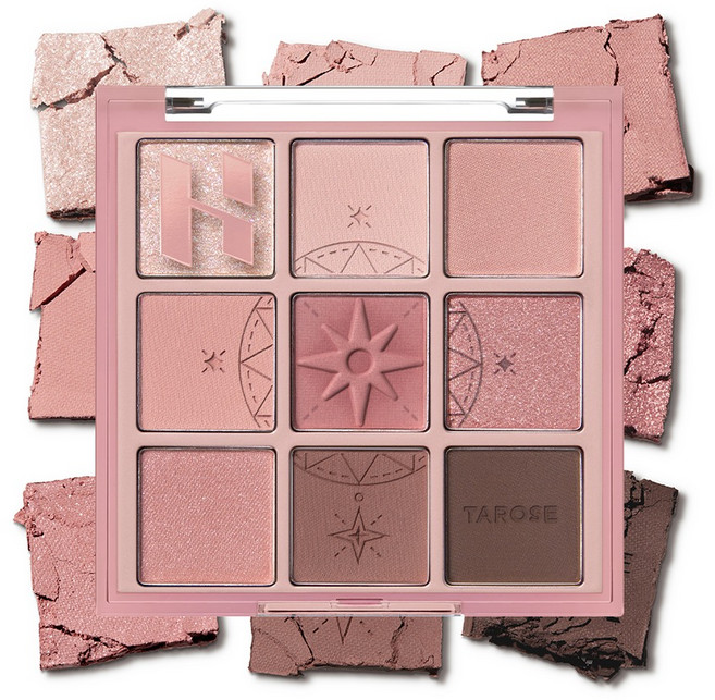 홀리카홀리카 마이페이브 무드 아이 팔레트, 픽더로즈, 1개