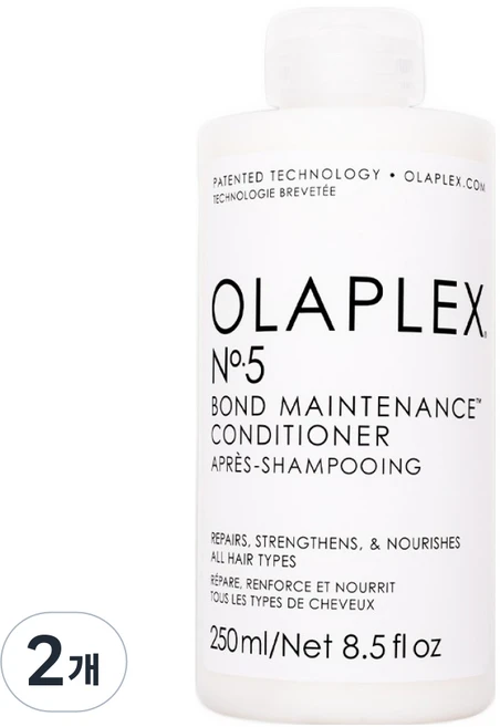 올라플렉스 NO 5 본드 메인터넌스 컨디셔너, 2개, 250ml - 쿠팡