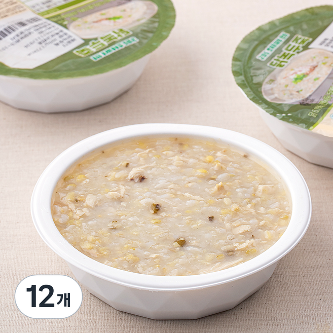 섬죽 닭녹두죽 (냉장), 300g, 12개