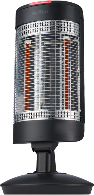 AirRun 遠紅外線保健電暖器, HA111, 黑色