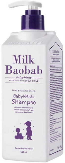 밀크바오밥 베이비 앤 키즈 샴푸, 500ml, 1개