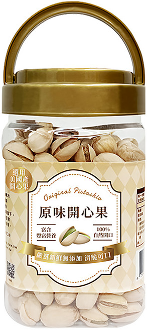 臻御行 原味開心果, 320g, 1罐