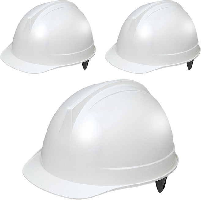 동명 투구형 안전모 DMS-1001F, 아이보리, 3개