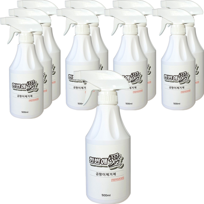한번애 곰팡이 제거제, 500ml, 10개