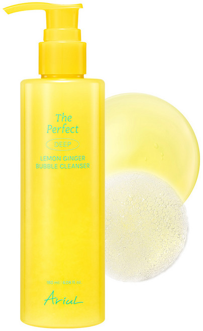 아리얼 더 퍼펙트 레몬진저 버블 클렌저, 180ml, 1개