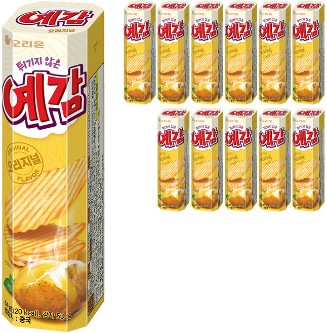 오리온 예감 오리지널, 64g, 12개