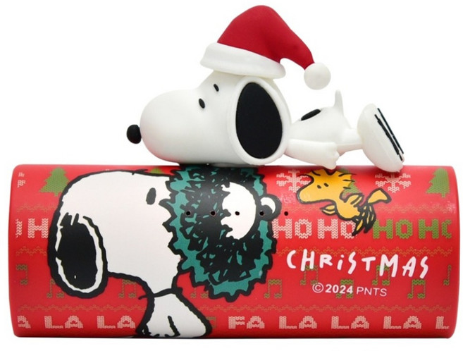infoThink 訊想科技 SNOOPY 聖誕版口袋行動電源 5000mAh Lightning, iPD-5000PL, 紅色