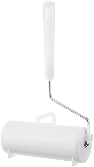 코멧 사선컷팅 일반형 테이프 클리너 핸들 + 거치대 + 리필 1개 (16cm x 12m), 1세트