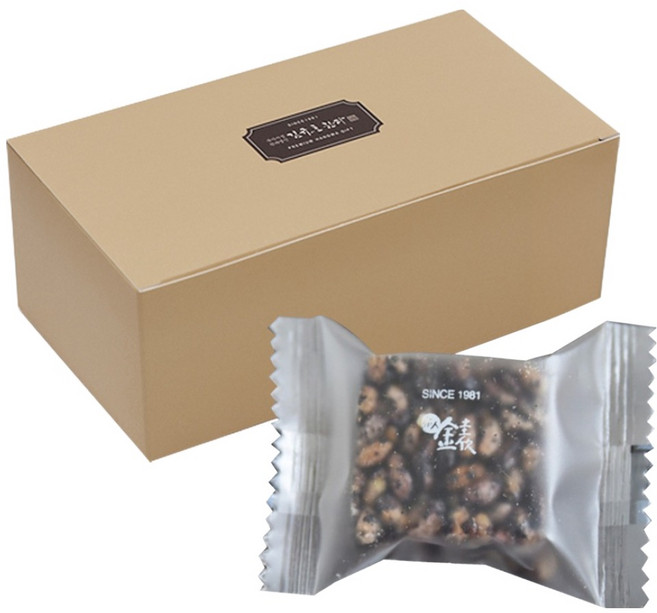 김규흔한과 바삭담백 흑미강정 박스형, 120g, 1개