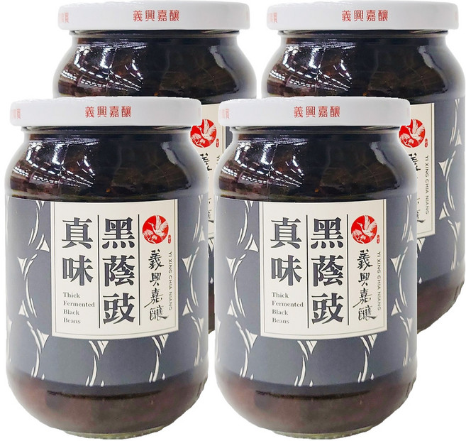 義興嘉釀 真味黑蔭豉, 360g, 4罐
