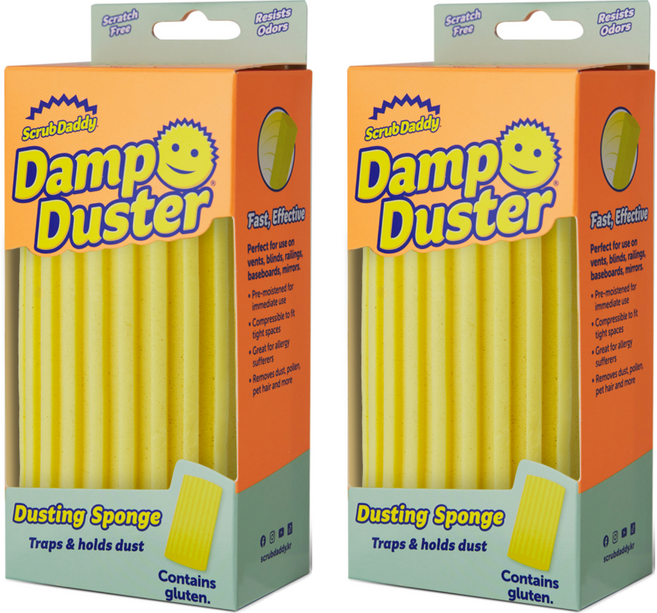 스크럽대디 댐프 더스터 옐로우 본품, 2개