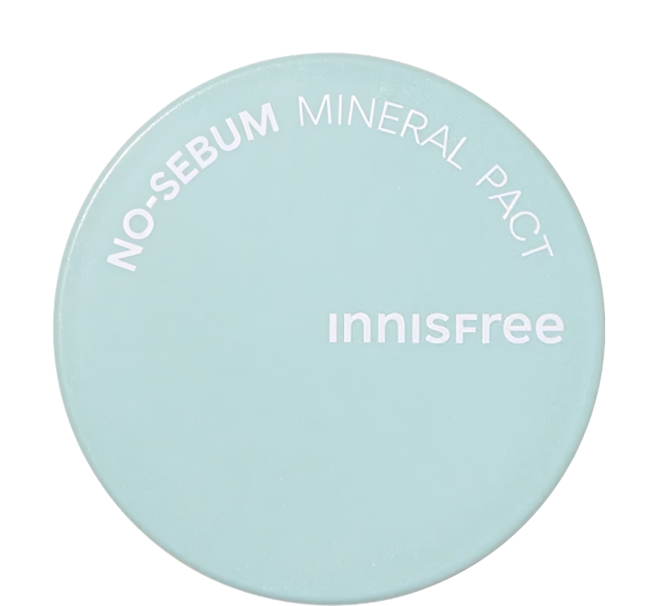 INNISFREE 台灣公司貨 無油無慮礦物控油蜜粉餅 8.5g, 78511, 1個