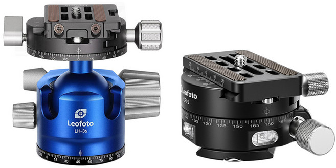 레오포토 볼헤드 블루 + 기어 패닝클램프 세트, 1세트, LH-36R+NP-50-BL(볼헤드), GR-2(패닝클램프)