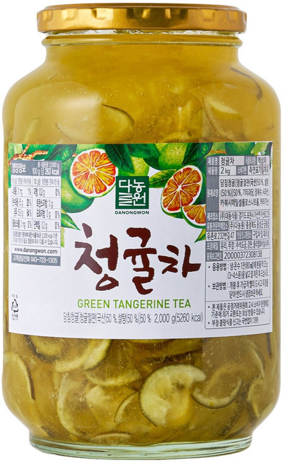 다농원 청귤차, 2kg, 1개