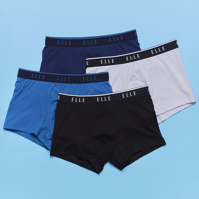 엘르이너웨어 주니어용 에어로쿨 학생 드로즈 아웃밴드 4종 세트