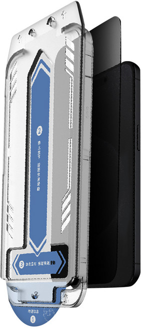 NAUGHTY GHOST 頑皮鬼 極致黑PLUS 防窺保護貼 含貼模器, 1個