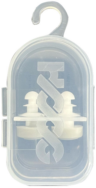 후그 춥스 수영용 귀마개 2p, 그레이, 1개