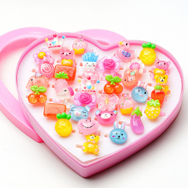 링하나 아동용 캐릭터반지 36종 세트 RH14