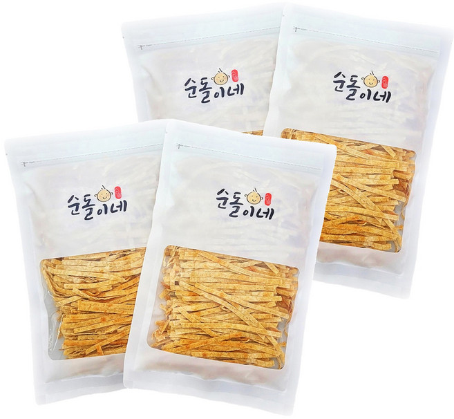 순돌이네 빼빼어포, 4개, 100g