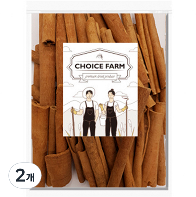 초이스팜 시나몬 스틱, 1kg, 2개