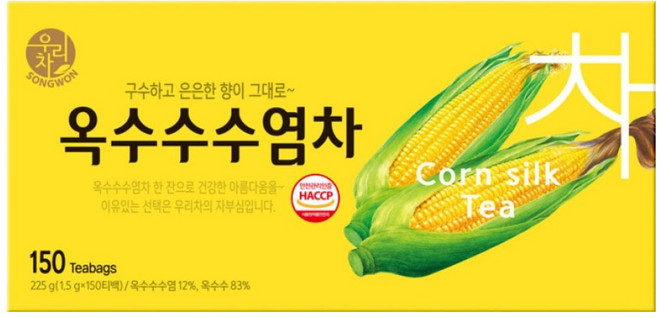 우리차 옥수수수염차, 1.5g, 150개입, 1개
