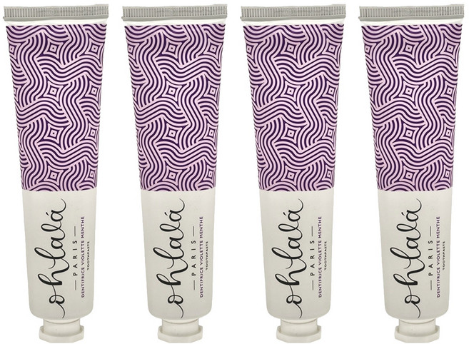 ohlala TOOTHPASTE kiss牙膏 薄荷紫羅蘭