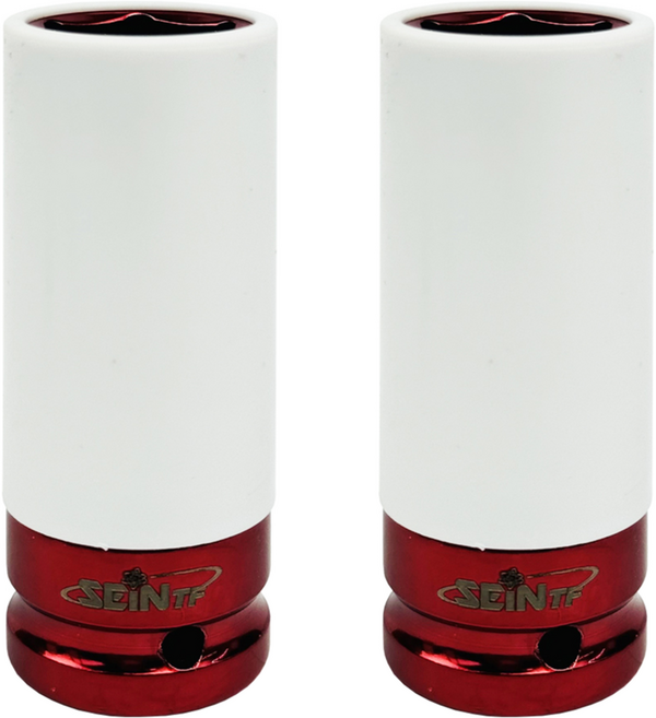 세인티에프 1/2인치 롱 너트 소켓 커버형 휠 복스알 21mm, 2개