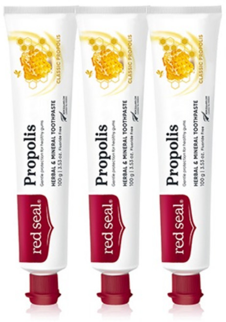 레드씰 프로폴리스 치약, 100g, 3개