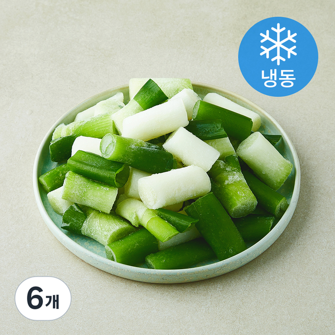 절단 대파 3~5cm (냉동), 6개, 1kg