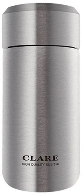 CLARE 316陶瓷保溫杯, 不銹鋼色, 1個, 230ml