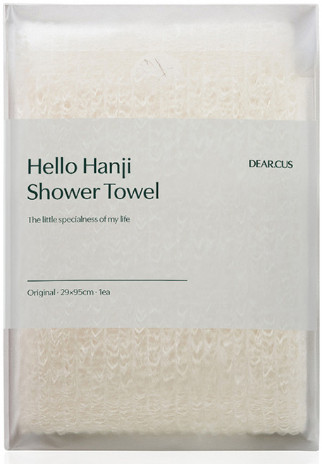 디어커스 안녕한지 샤워타월, 1개입, 1개