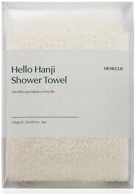 디어커스 안녕한지 샤워타월, 1개입, 1개 - 쿠팡