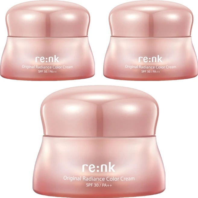 리엔케이 오리지널 래디언스 컬러크림 SPF30 PA++, 핑크, 40ml, 3개 - 쿠팡