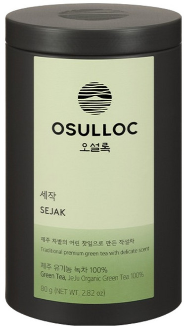 오설록 세작 녹차, 80g, 1개입, 1개