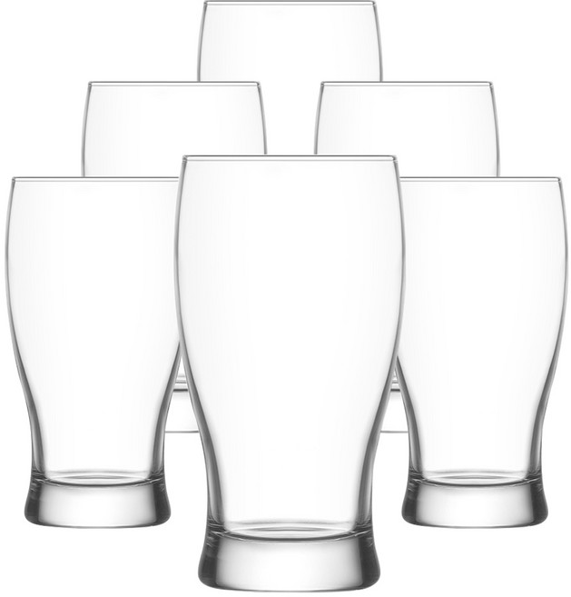 라브 BLK394 맥주잔, 6개