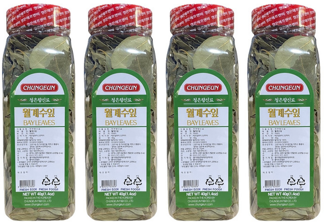Cheongeun F&B 月桂葉, 40g, 4個