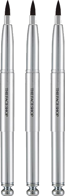 더페이스샵 원터치 립 브러쉬, 혼합색상, 3개