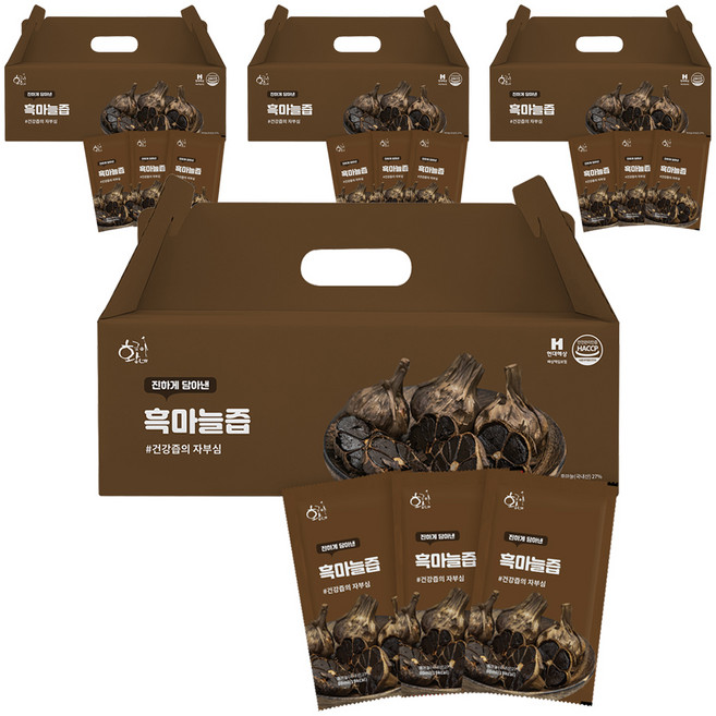 황금이네 흑마늘즙, 2.4L, 4개