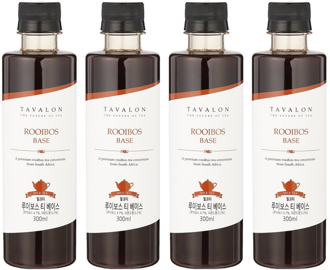 타바론코리아 루이보스 아몬드 밀크티, 300ml, 1개입, 4개